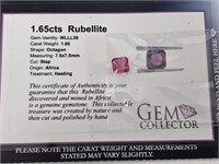 1.65 cts Rubellite