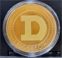 Dogecoin Challenge coin