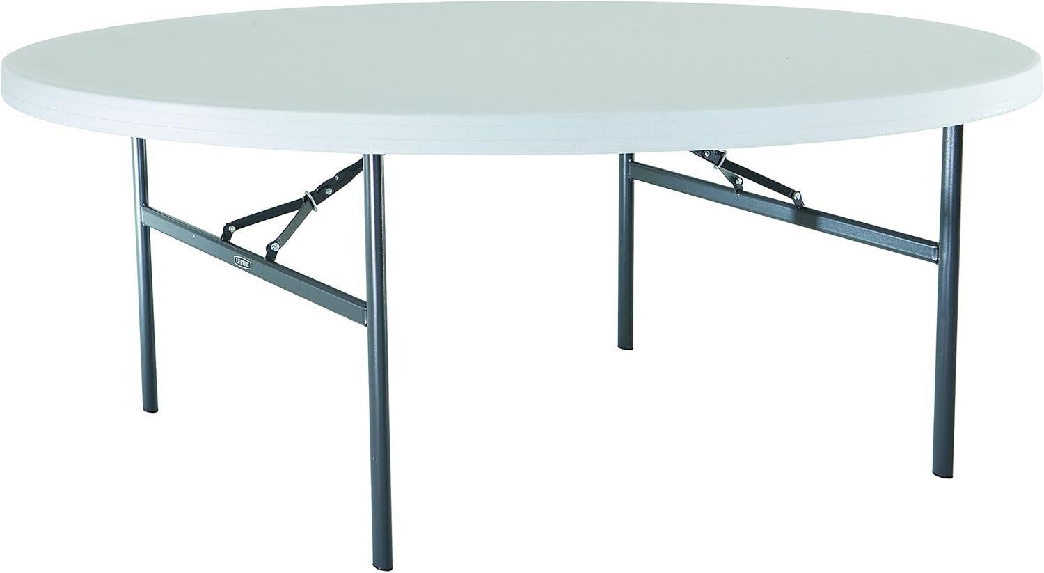 Lifetime 42673 Folding Table  6'  White