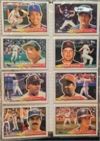 1988 Topps Baseball Cards "Big Baseball"