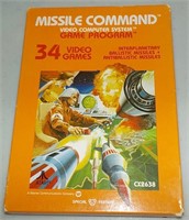 Missile Command Atari 2600 Game - CIB