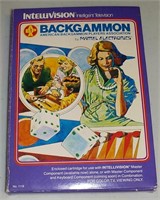 Backgammon Intellivision Game CIB Complete