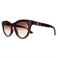 Gucci Women's Havana Brown Frame Sunglasses
