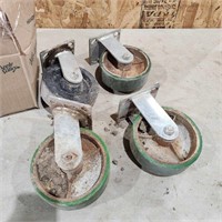 4- Heavy 6" Caster Wheels