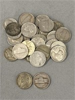 (30) Jefferson Silver Nickels