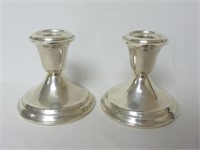 Gorham Weighted Sterling Silver Candlesticks