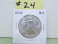 2016 American Silver Eagle BU