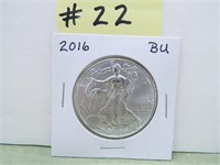 2016 American Silver Eagle BU