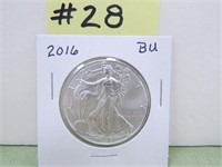 2016 American Silver Eagle BU