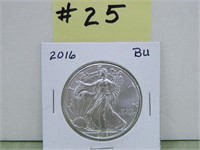 2016 American Silver Eagle BU