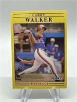 Larry Walker 1991 Fleer