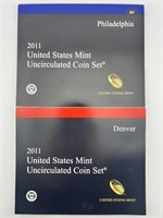 2011 US Mint P&D Set - #28 Coin Set
