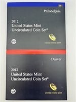 2012 US Mint P&D Set - #28 Coin Set