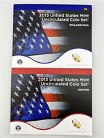 2013 US Mint P&D Set - #28 Coin Set