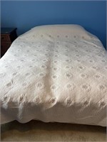 Quilted and Appliquéd King Size Quilt
