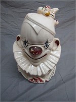 Vintage McCoy Clown Face Cookie Jar