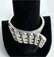 925 Silver Modernist Norwegian Ring