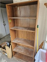 6' wooden shelf