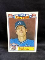 1983 Topps All Star Dale Murphy Card