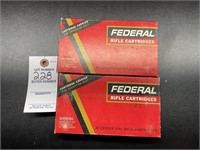 2 Boxes Federal 270 WIN Ammo