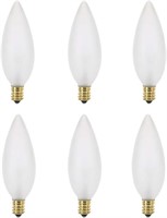 Xtricity 40W B10 Incandescent Frosted Chandelier