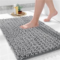 Yimobra Original Luxury Shaggy Bath Mat, 24 x 16