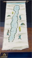 Gita Eeseemallie Inuit Silk Screen Print Tapestry