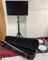 Drum Set Music Stand Instrument Case