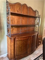 CENTURY Country French Distressed Finish Hutch