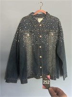 The Quacker Factory Blue Jean Pearl/Studded ...