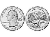 5 Ounce: 2011 US Mint ATB Olympic Park Silver Coin
