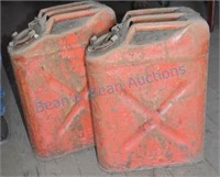 2 gas cans