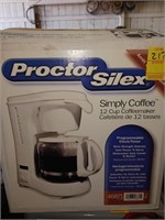 PROCTOR SILEX 12CUP COFFEE MAKER NIB