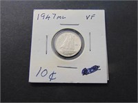 1947 ML 10 cent Coin