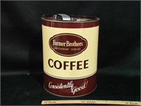 FARMER BROTHERS COFFEE TIN