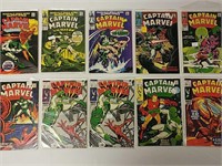 10 Captain Marvel comics