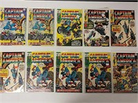 10 Captain America comics
