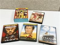 Lot of 7 DVDs