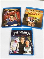 Lot of 3 Jeff Dunham Blu Ray Comedy DVDs