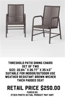 Threshold Patio Dining Chairs