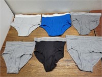 NEW 6 Assorted Boys Brief's Size L