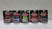 5 new sealed racing champions cars