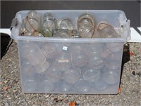 Large Group of Vintage Fruit Jars