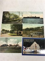 Lot of six various Port Stanley postcards.
