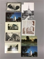 Lot of 11 Port Stanley Church related postcards.