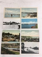 Lot of eight Port Stanley postcards.