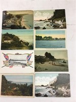 Lot of eight Port Stanley postcards.