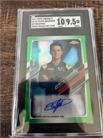 21 Chrome Green /99 Felipe Drugovich Auto SGC 9.5