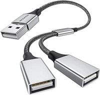 MOGOOD USB Splitter, USB Splitter 1 in 2 out