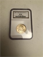 2007 Sacagawea Dollar NGC MS 68